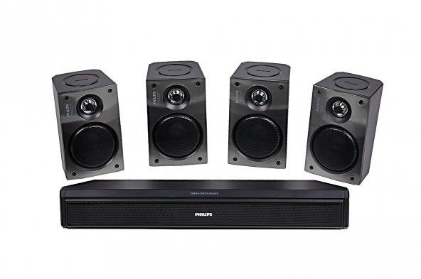 MAGICVOICE ANFİ +PHİLİPS CS-3950 D 5 Lİ TAKIM HOPARLÖR SET. - 2