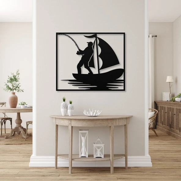 Gemi Tasarımlı Dekoratif dekor tablo ürün görseli