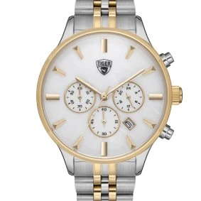 TI-598E TIGER ÇELİK KADIN SAATİ - Resim 2