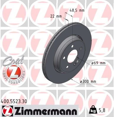 FREN DISKI ARKA MERCEDES W205 S205 C205 A205 C257 W213 C238