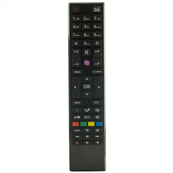 SEG RC4876 Uyumlu Uydu Alıcılı Led Televizyon Kumandası