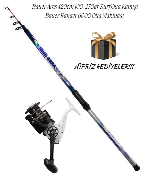 Bauer Ares 420cm Ranger 6000 Kıyı Olta Takımı