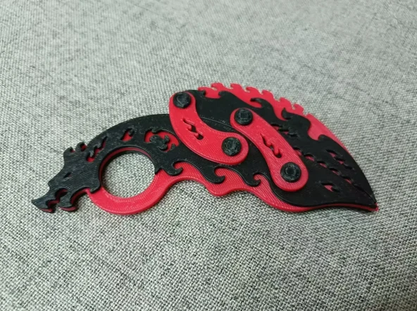 Ejderha Pençesi Şekilli Oyuncak Bıçak  Dekoratif Masaüstü Koleksiyonluk Hobi Ürünü Hediyelik - 4