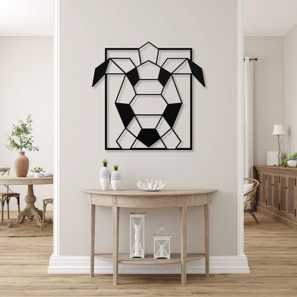 Geometrik Kaplumbağa Dekor tablo ürün görseli