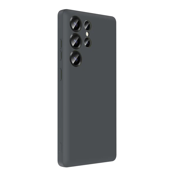 Samsung Galaxy S25 Ultra Kılıf Kamera Korumalı Kartlık Hazneli Vitra Kapak - Resim 2