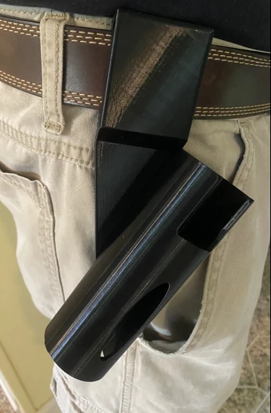 Olta Kamış Tutucu Kemer Askısı Balıkçı Bel Aparatı Elleri Serbest Bırakan Olta Taşıyıcı Kılıf - 3