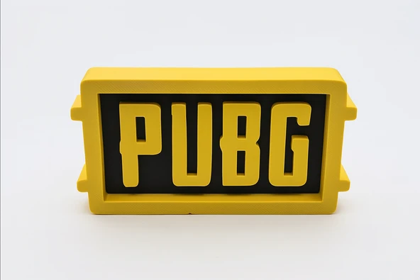 PUBG Temalı Dekoratif Obje 14cm  Masaüstü Oyun Süsü  Hediye Aksesuar  Oyuncu Dekoru