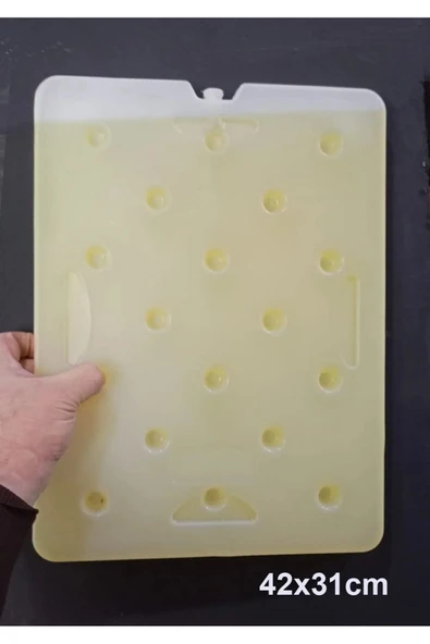 Dünyanın En Büyük Buz Aküsü 42x31cm Alman Malı Jel Buz Kartuşu Çabuk Donan 72 Korumalı Özel Kaseti - 1
