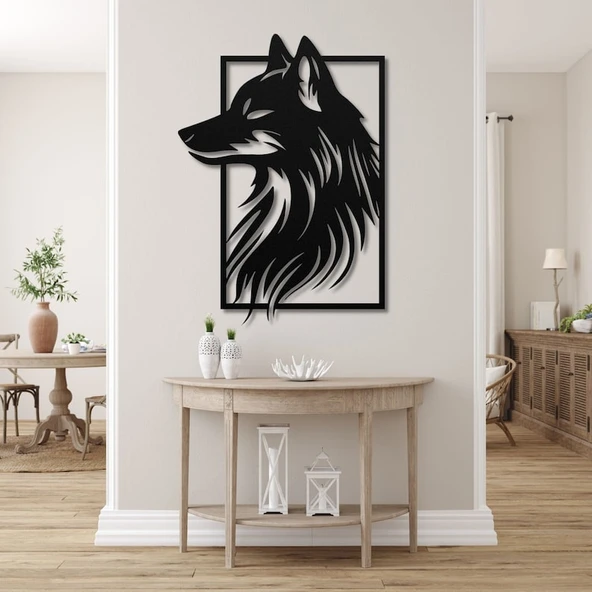 Tılkı Modern Ahşap dekoratif dekor tablo ürün görseli