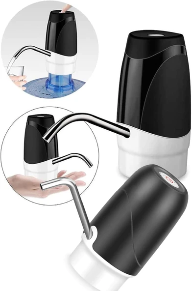 Mobee Starmax SM8018 Taşınabilir Şarjlı Otomatik Su Pompası Damacana 1410 - Resim 2