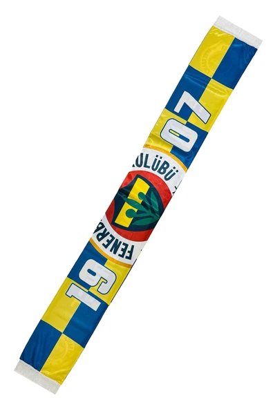 Fenerbahçe Orijinal Lisanslı En Büyük Fenerbahçe Saten Şal Atkı - 4