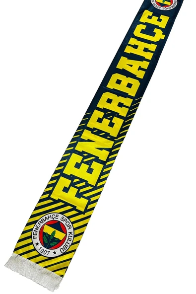 Fenerbahçe Orijinal Sen Çok Yaşa Fenerbahçe Saten Atkı + Uçlu Kalem + Bileklik Set Hediye Ahşap Kutu - 9