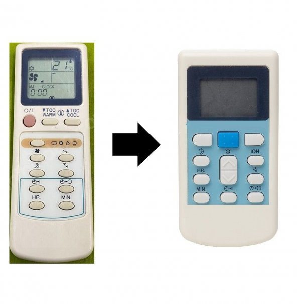 AURA-ORİENT Klima Kumandası Eşdeğer