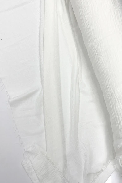 Keten Kumaş - Organik Kumaş - Perde Kumaşı - Ince Keten - Kıyafet Için Kumaş Örtü Beyaz 11 ürün görseli