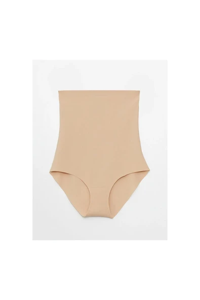 2 Beden İncelten İz Yapmayan Lazer Kesim Yüksek Bel Slip Korse - Resim 8