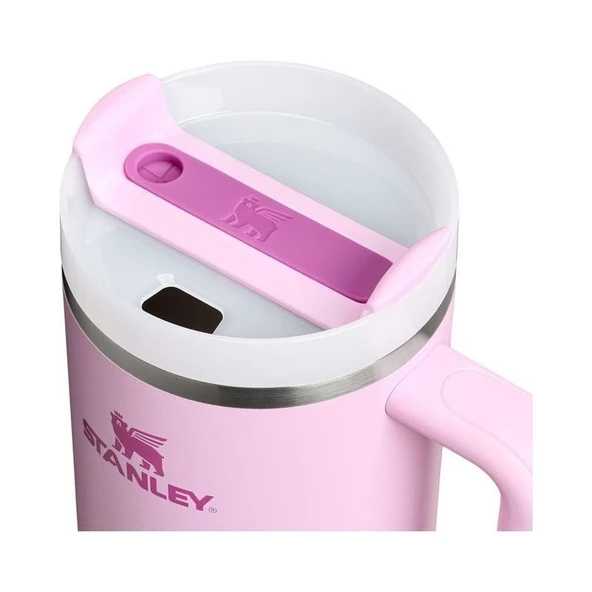 STANLEY QUENCHER 1.18 LİTRE PİPETLİ TERMOS PEMBE RENK ürün görseli