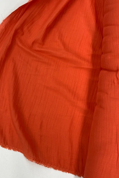 Çok Amaçlı Müslin Pamuklu Bebek Örtü ve Battaniye Kumaşı Müslin Bez Mercan 38 ürün görseli