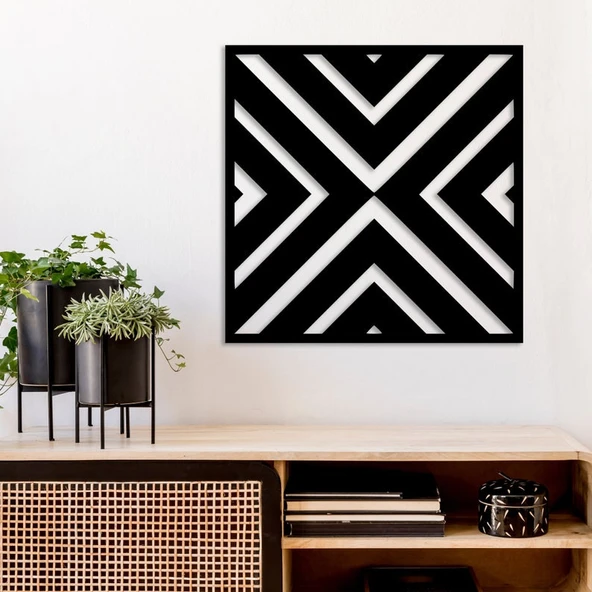 Soyut Kare Dekoratif dekor tablo ürün görseli