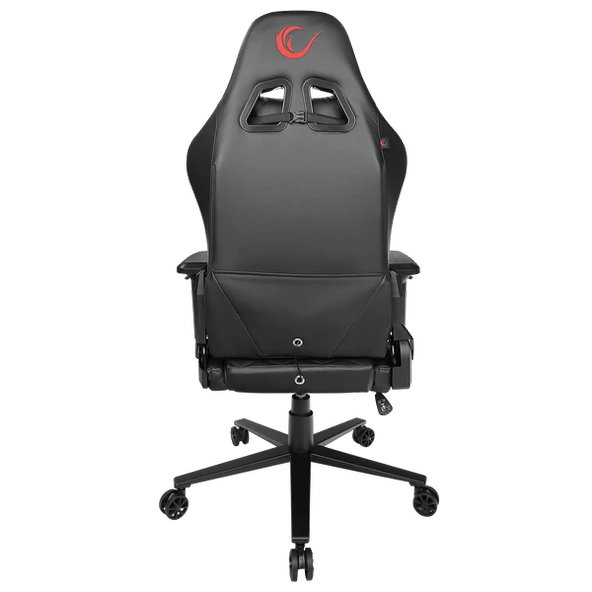 RAMPAGE KL-R19 MONCHER RGB AYDINLATMALI SİYAH OYUNCU KOLTUĞU RAMPAGE - 6