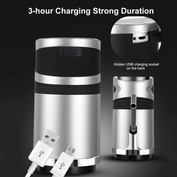 Mistaha Otomatik Elektrikli Su Pompası Dağıtıcı Galon Şişe İçme Anahtarı USB Şarj Ev Ofis Için İçme Suyu Pompası - Resim 3