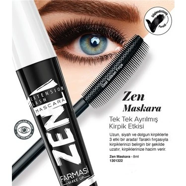 Farmasi Zen Extension Lash Mascara - 2