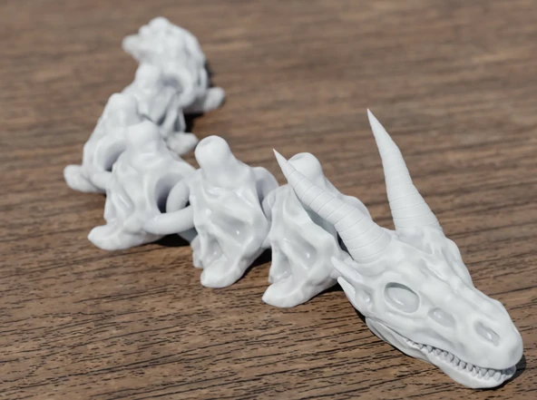 Eklemli Kemik Ejderha Figürü  Hareketli Oyuncak, Koleksiyonluk Masaüstü Dekoratif Ejder