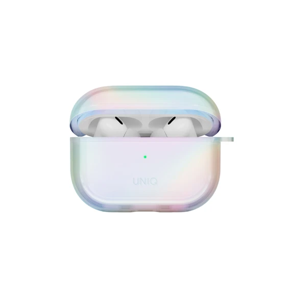 Airpods 4 (4.NESİL) Kılıf Holografik Renk Değiştiren Kablosuz Şarj Destekli Anti-Watermark - 3