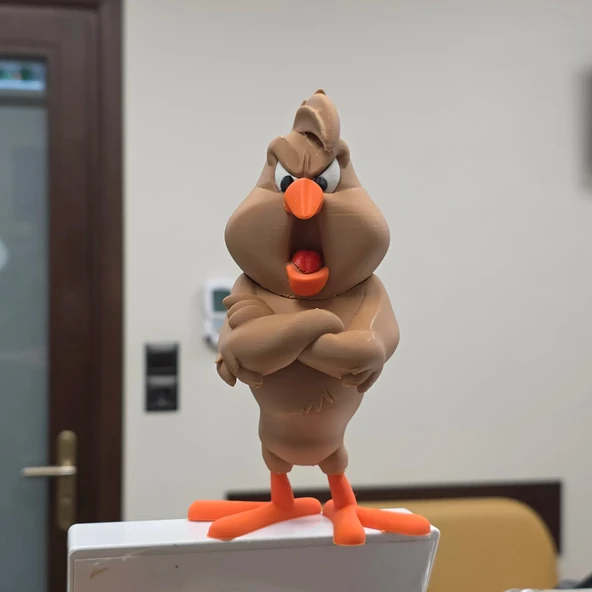 Henery Hawk Figürü 17cm  Looney Tunes Çizgi Film Karakteri  Dekoratif Koleksiyon Oyuncağı - 2