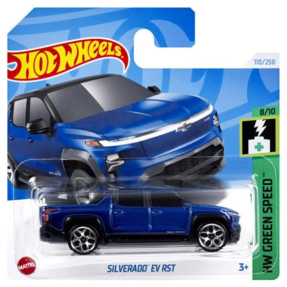 Hot Wheels Tekli Arabalar Silverado Ev Rst HRY63 - Resim 2