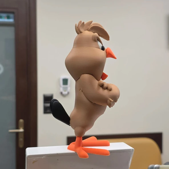Henery Hawk Figürü 17cm  Looney Tunes Çizgi Film Karakteri  Dekoratif Koleksiyon Oyuncağı - 3