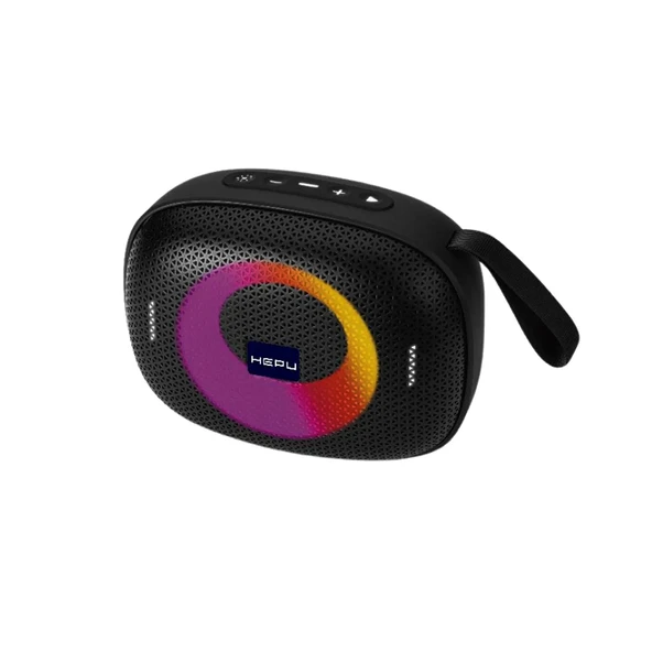 HEPU HP-S08 8W Taşınabilir Kablosuz Bluetooth Hoparlör - 2