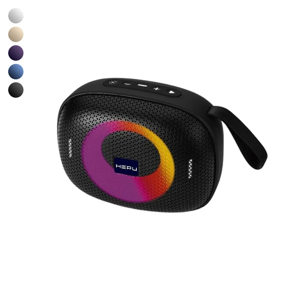 HEPU HP-S08 8W Taşınabilir Kablosuz Bluetooth Hoparlör