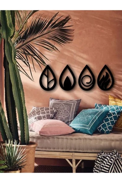 4element modern Ahşap dekoratif dekor tablo ürün görseli