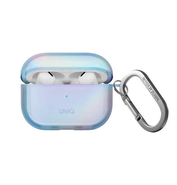 Airpods 4 (4.NESİL) Kılıf Holografik Renk Değiştiren Kablosuz Şarj Destekli Anti-Watermark - 6