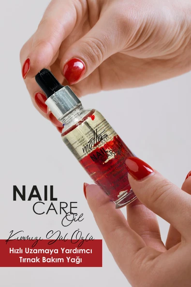 Motto Plus Professional Gül Özlü Ekstra Güçlendirici ve Kırılma Önleyici Doğal Tırnak Bakım Yağı 30ml - Resim 3