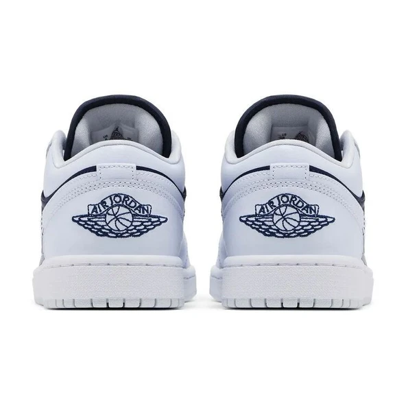 Air Jordan 1 Low SE Midnight Navy Gold Charms - 4