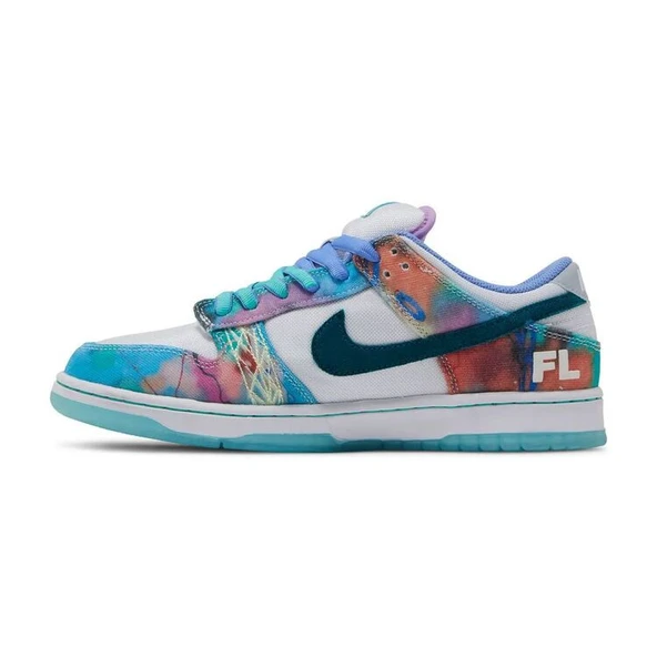 Futura Laboratories x Dunk Low SB Bleached Aqua - 3