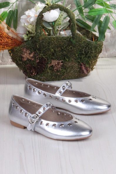 Fort 027-822 Fls Pul Detaylı Bant Toka Detaylı Kadın Babet - Resim 10