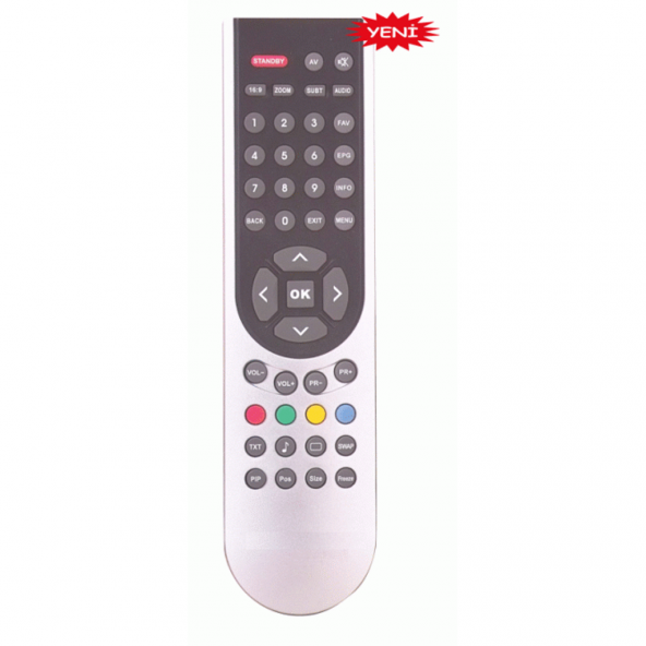 Arçelik Beko RCH5Y52 LCD TV Kumandası