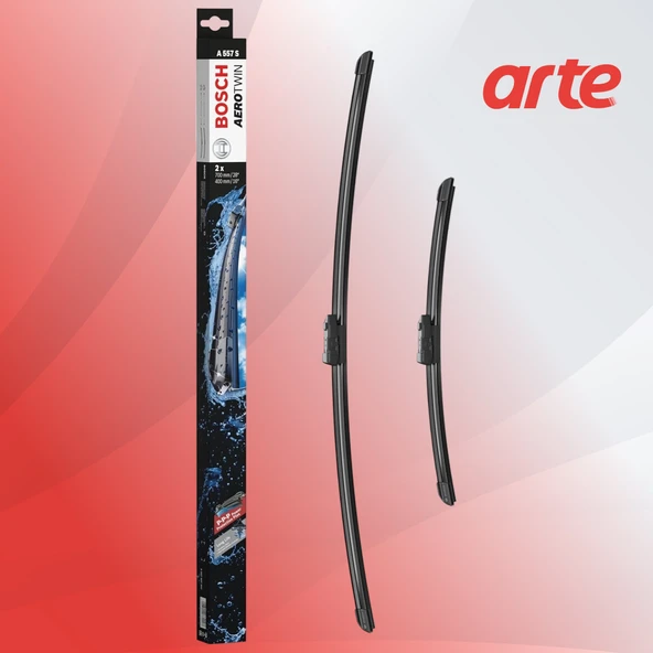 Ds Citroen Ds7 Crossback Ön Silecek Takımı 2017-2025 Uyumlu | Aerotwin Serisi | 2'li Set | ürün görseli 1