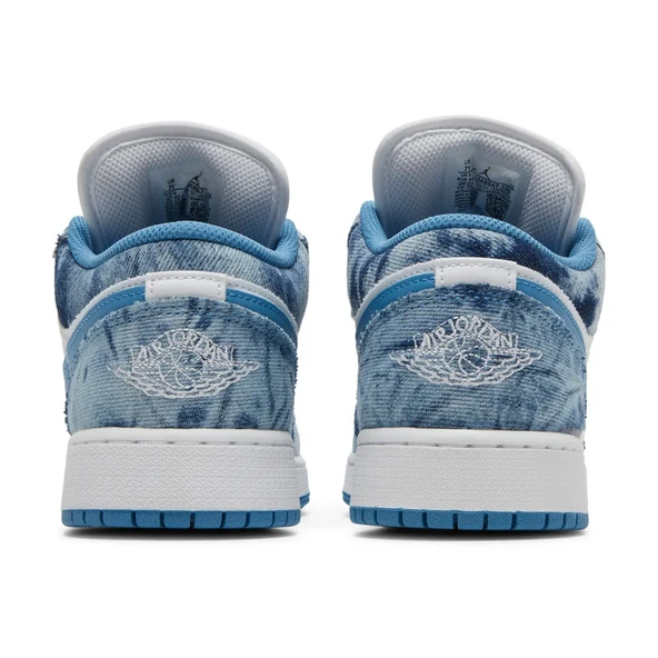 Air Jordan 1 Low Washed Denim - Resim 4