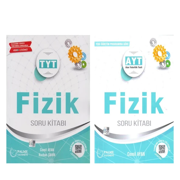 Palme TYT AYT Fizik Soru Bankası Seti 2 Kitap ürün görseli 1