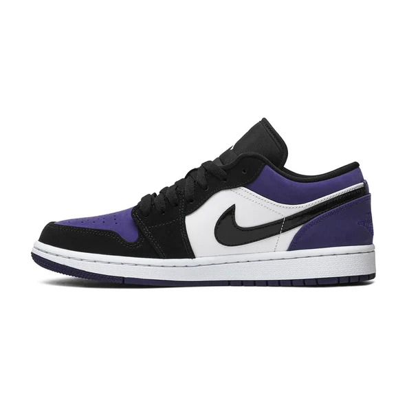 Air Jordan 1 Low Court Purple - Resim 2