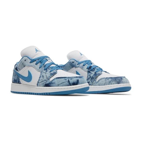 Air Jordan 1 Low Washed Denim - Resim 3