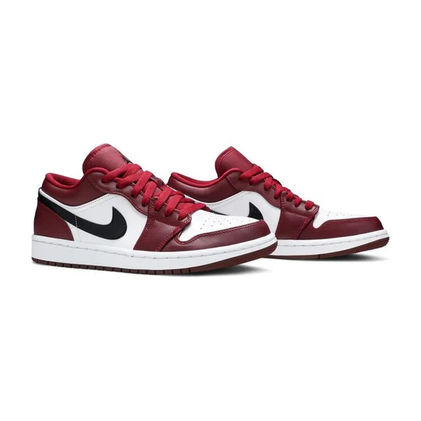 Air Jordan 1 Low Noble Red - Resim 3