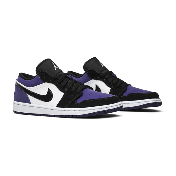 Air Jordan 1 Low Court Purple - Resim 3