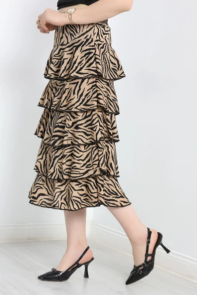 Kat Kat Uzun Etek Vizonsiyah - Resim 3