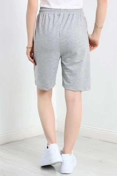 Kompakt 2 İplik Uzun Şort Grimelanj - Resim 6