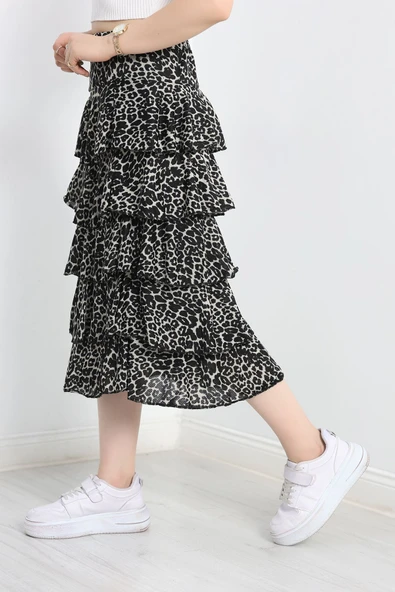 Kat Kat Uzun Etek Bejleopar - Resim 5