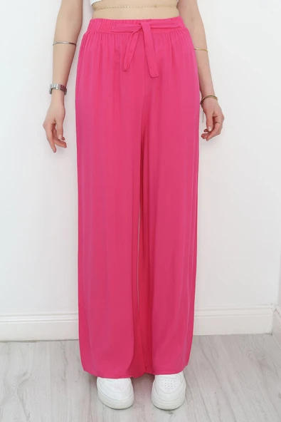 Dokuma Pantolon Pembe - Resim 4